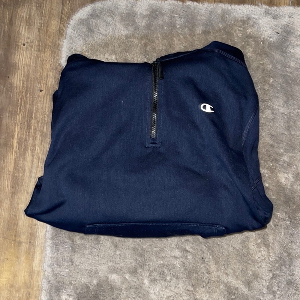 Quarter Zip Champion Hoodie